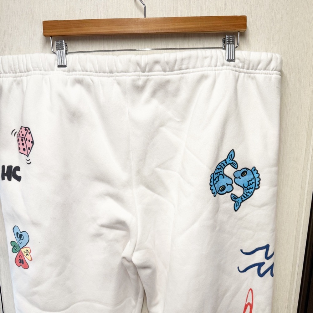 NWT The Mayfair Group x @iscreamcolour Somebody Loves You Sweatpants, Size XXL - Picture 7 of 11
